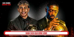 danh sách quả bóng vàng